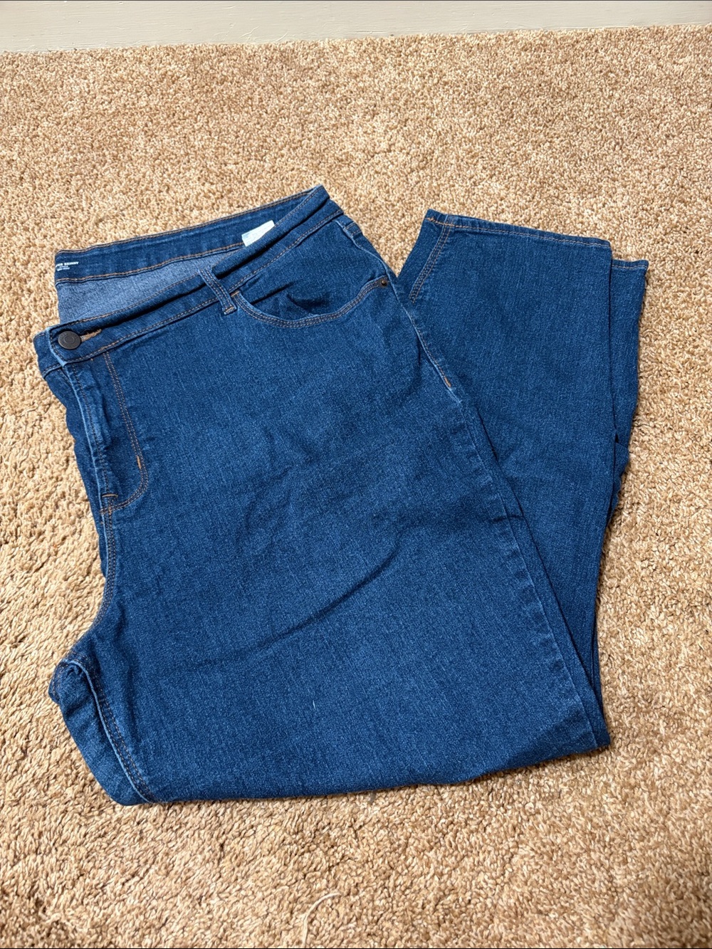Old Navy Super Skinny mid rise blue jeans